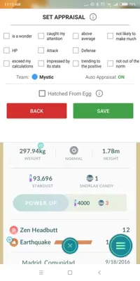 Poke Genie android App screenshot 6